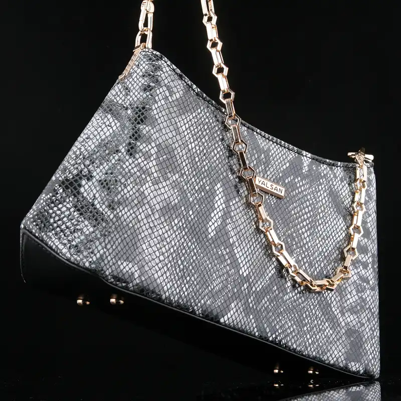 کیف مجلسی زنانه چرم یلسان مدل آندیا کد 4-AND-101-RTGN