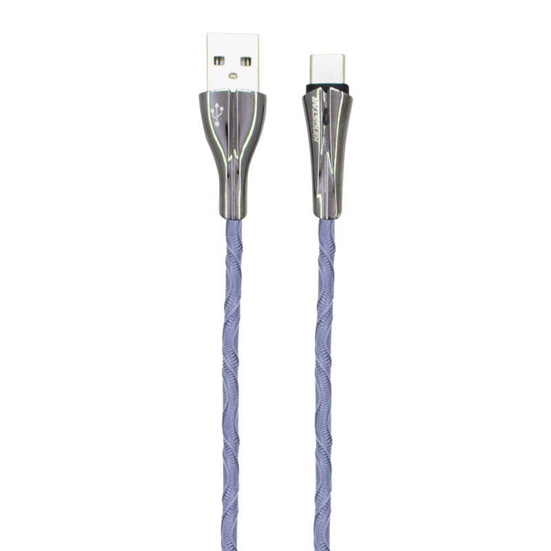 خرید و قیمت کابل تبدیل USB به USB-C کینگ استار مدل K28C طول 1 متر