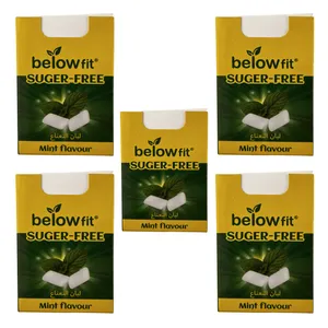 آدامس بدون قند بیلو با طعم نعناع - 25 گرم بسته 5 عددی