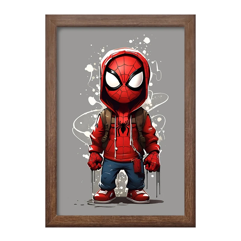 تابلو خندالو طرح مرد عنکبوتی (Spider Man) کد F6921