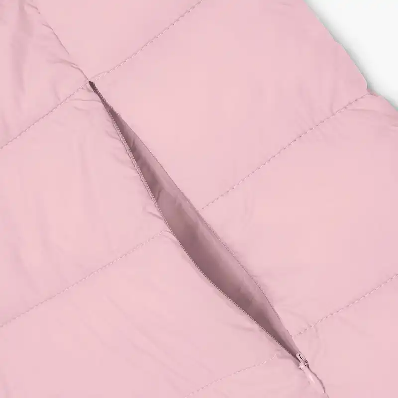 پافر زنانه جوتی جینز مدل کلاهدار کد 85854 رنگ صورتی روشن