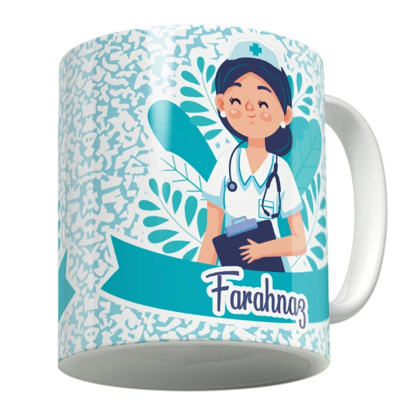 ماگ لاژید مدل اسم فرحناز کد SA04