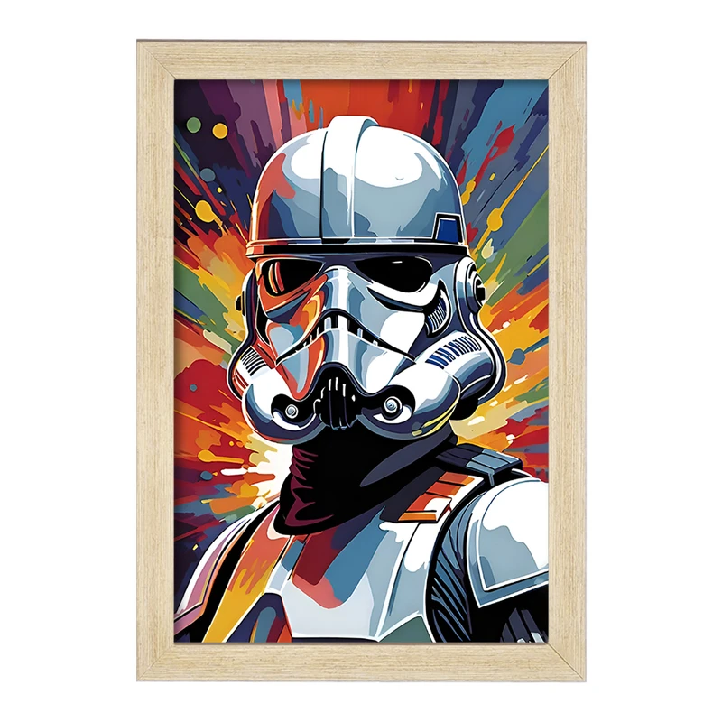 تابلو خندالو مدل جنگ ستارگان (Star Wars) کد F7033