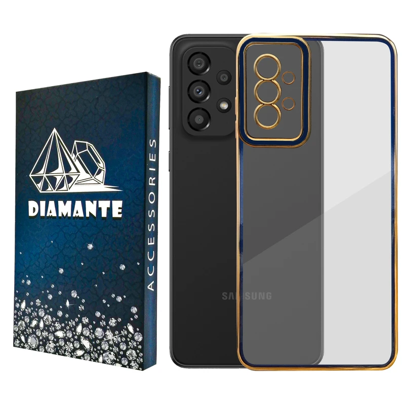 کاور دیامانته مدل Ana Navy مناسب برای گوشی موبایل سامسونگ Galaxy A33 5G