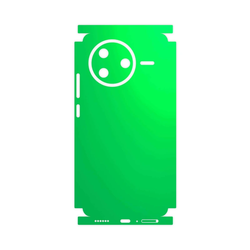 برچسب پوششی ماهوت مدل Matte-Green-FullSkin مناسب برای گوشی موبایل شیائومی Poco F7 Pro
