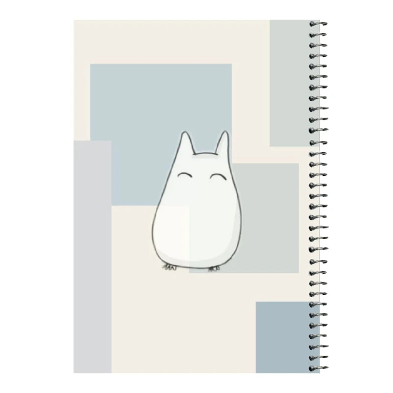 دفتر مشق 80 برگ اس جی مدل گربه کد3 