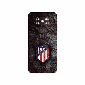 MAHOOT Atletico de Madrid Cover Sticker for Xiaomi Poco X3 NFC