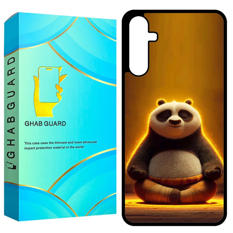 کاور قاب گارد طرح پاندا کنگفوکار مدل GCHPA24 مناسب برای گوشی موبایل سامسونگ Galaxy A24 4G