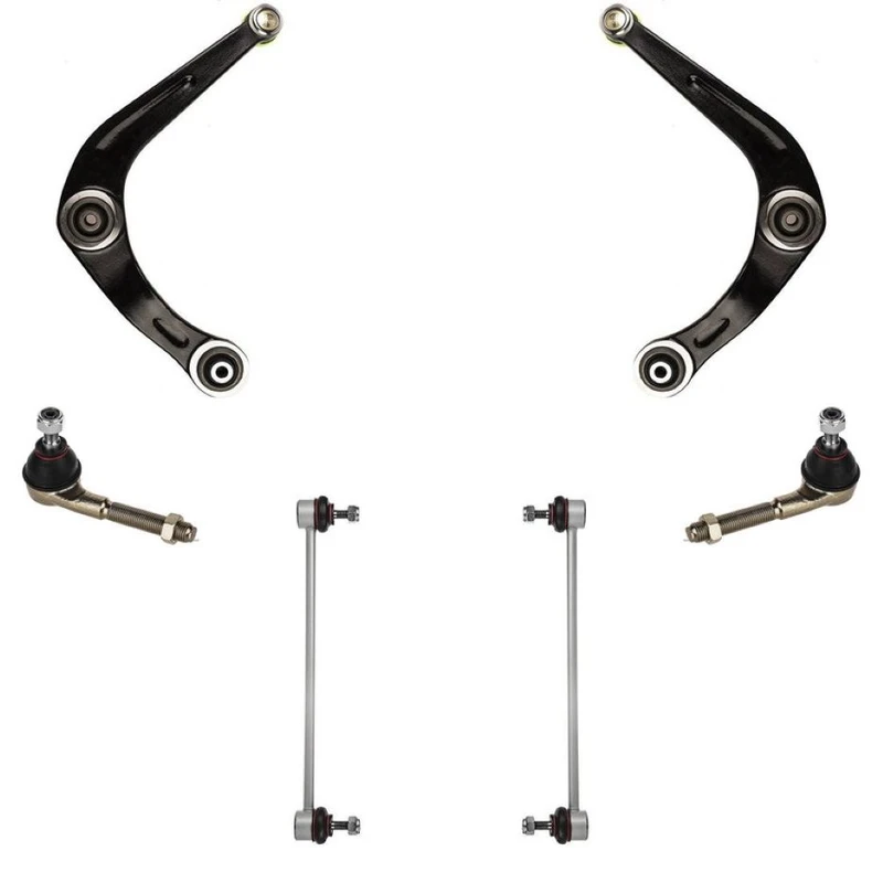 مجموعه جلوبندی خودرو مدل 2022 مناسب برای پژو 206 تیپ 5 بسته 6 عددی