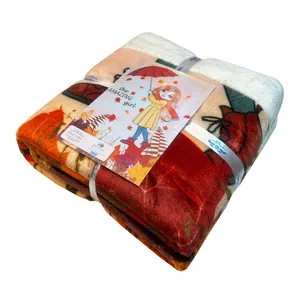 پتو مسافرتی صبا کیند مدل دخترزیبا کد 201 سایز 210×150 سانتی متر