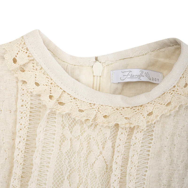 پیراهن دخترانه فیورلا مدل lily lace کد 35002
