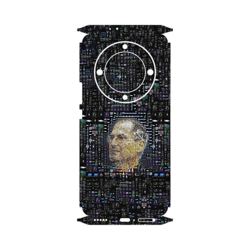 برچسب پوششی ماهوت مدل Collage of Steve Jobs 2-FullSkin مناسب برای گوشی موبایل آنر Magic 5 Lite
