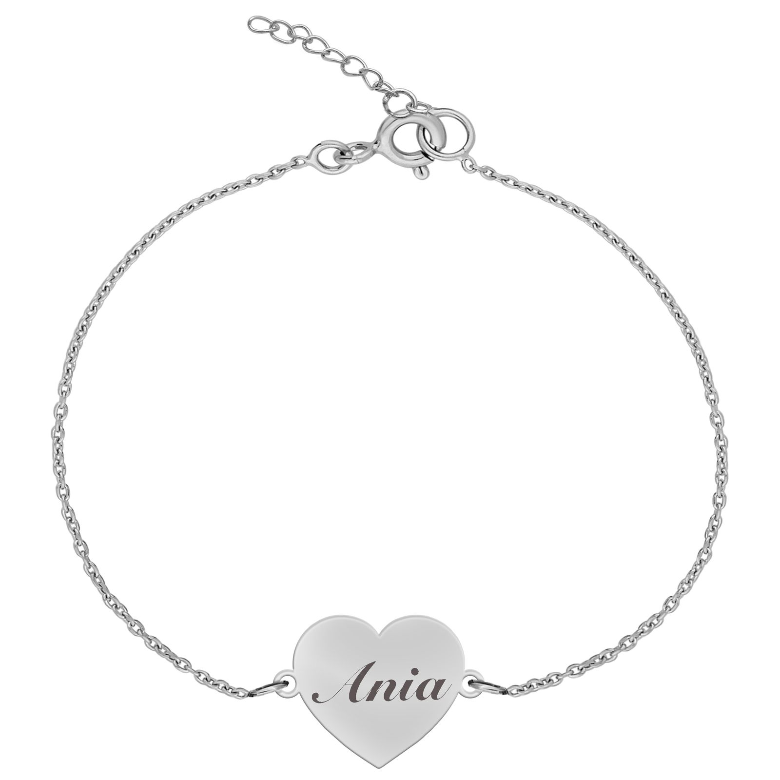 دستبند نقره زنانه ترمه ۱ مدل آنیا کد DN 4002 -  - 1
