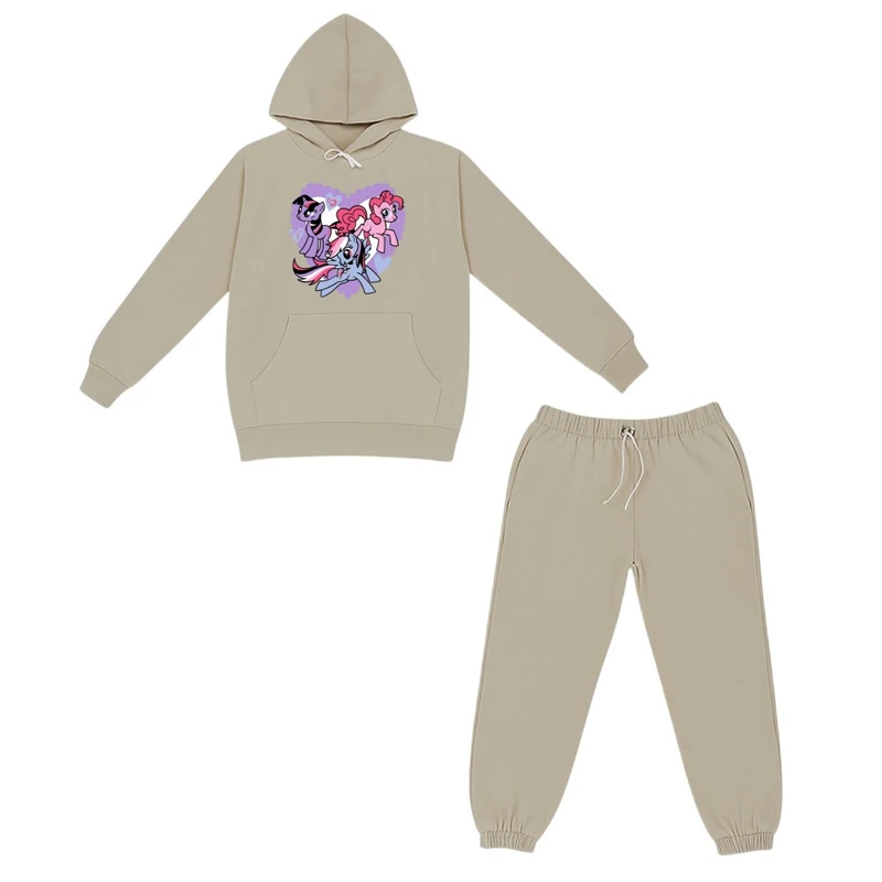 ست هودی و شلوار راحتی بچگانه مدل پونی کد 2 