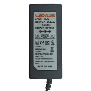آداپتور 18 ولت 3 آمپر لکسوس مدل IR-54