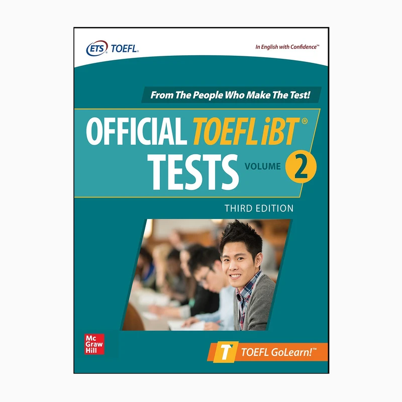 کتاب The Official Toefl iBT Tests Volume 2 Third Edition اثر جمعی از نویسندگان انتشارات مک گراهیل