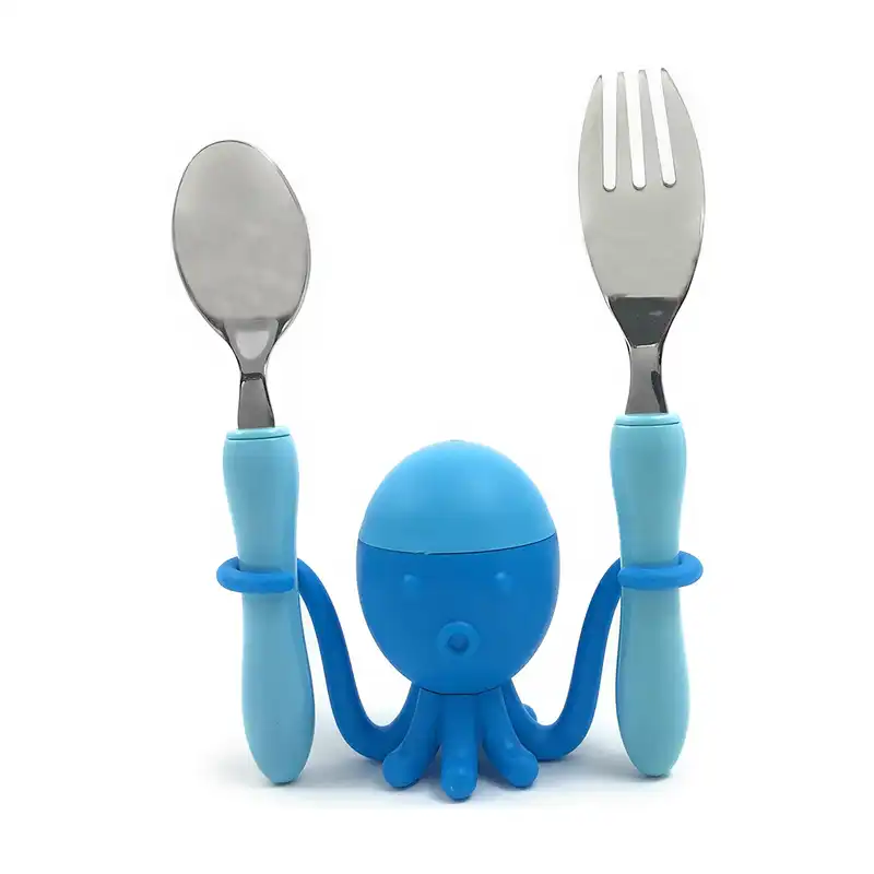 ست غذاخوری سه تکه کودک اووکس مدل AHTAPOT