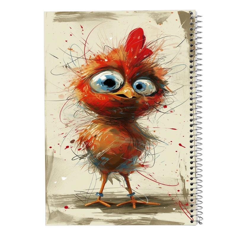 دفتر لیست خرید 50 برگ مدوپد مدل جوجه کد DF14679