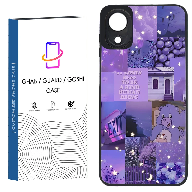 کاور قاب گارد گوشی طرح دخترانه کد 60 - tpu مناسب برای گوشی موبایل سامسونگ Galaxy A03 Core