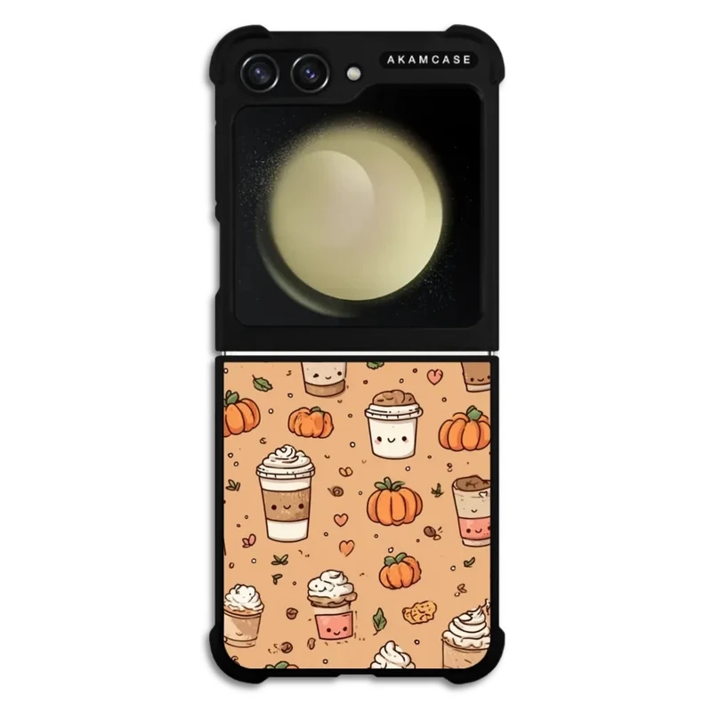 کاور آکام مدل AMC-WSGZFLIP5-PUMPKIN-8 مناسب برای گوشی موبایل سامسونگ Galaxy Z Flip 5