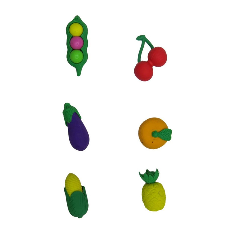 پاک کن مدل میوه کد dt-4567 بسته 6 عددی