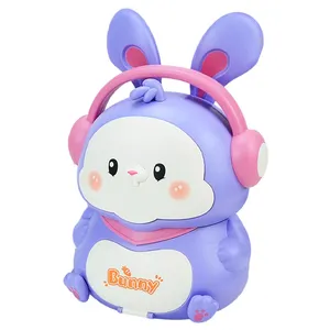 اسباب بازی مدل قلک کوله ای خرگوش طرح اثر انگشتی کد 8808