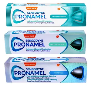 خمیر دندان سنسوداین سری پرونمل مدل Extra Fresh - Daily Protection - whitening حجم 75 میلی لیتر بسته 3 عددی