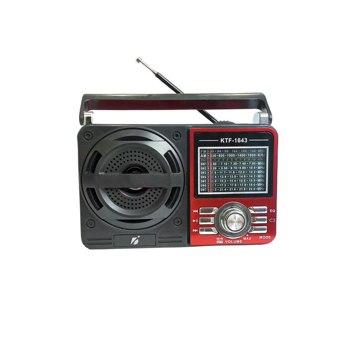 رادیو اسپیکر مدل KTF-1643 رادیو اسپیکر مدل KTF-1643