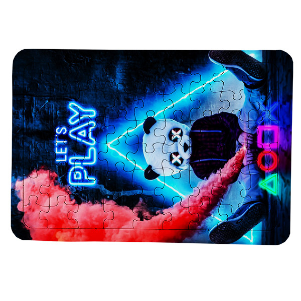 پازل 54 تکه طرح پاندا کد Ld7