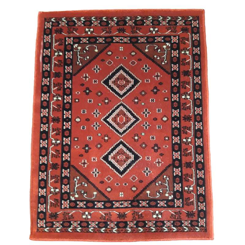 پادری فرش رادین مدل بلوچ اناری سایز 50x75 سانتی متر