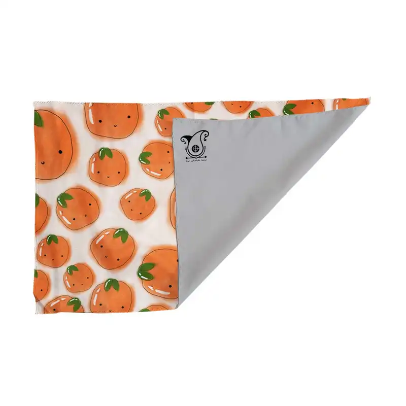 کاغذ کادو ترمه طراحان ایده مدل پرتقال کد hnn014