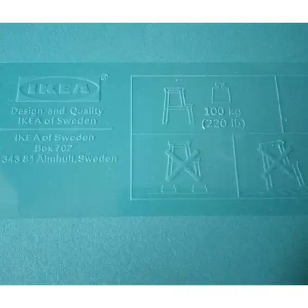 چهارپایه حمام ایکیا مدل BOLMEN