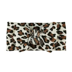 هدبند نوزادی مدل پاپیونی پلنگی