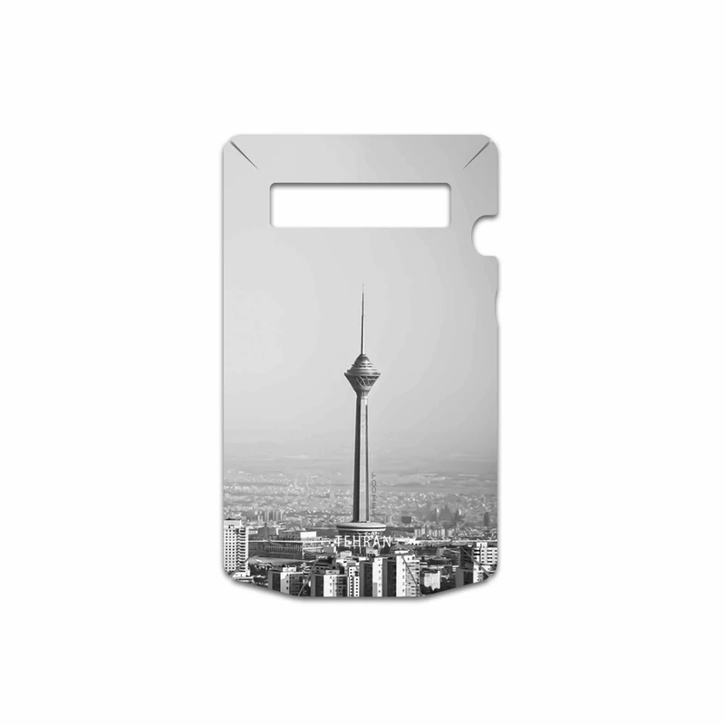برچسب پوششی ماهوت مدل Tehran-City مناسب برای گوشی موبایل بلک بری P9981