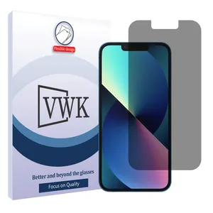 VWK Tough model privacy screen protector suitable for Apple iPhone 13 mobile phone