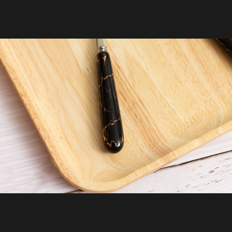 ست قاشق و چنگال غذاخوری 12 پارچه طرح ماربل ست قاشق و چنگال غذاخوری 12 پارچه طرح ماربل