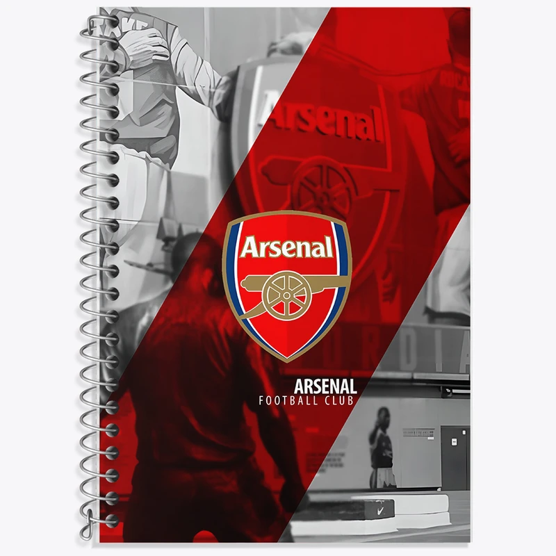 دفتر نت موسیقی 50 برگ خندالو طرح آرسنال (Arsenal) کد F6899