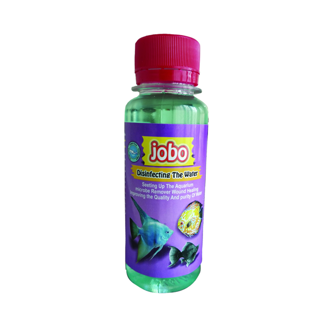 محلول ضد عفونی کننده آب آکواریوم جوبو مدل Jobo-Disinfecting حجم 100 میلی لیتر