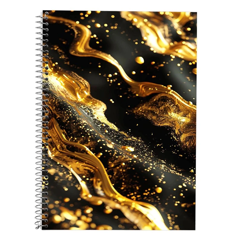 دفتر لغت 50 برگ مدوپد طرح انتزاعی کد DF17504