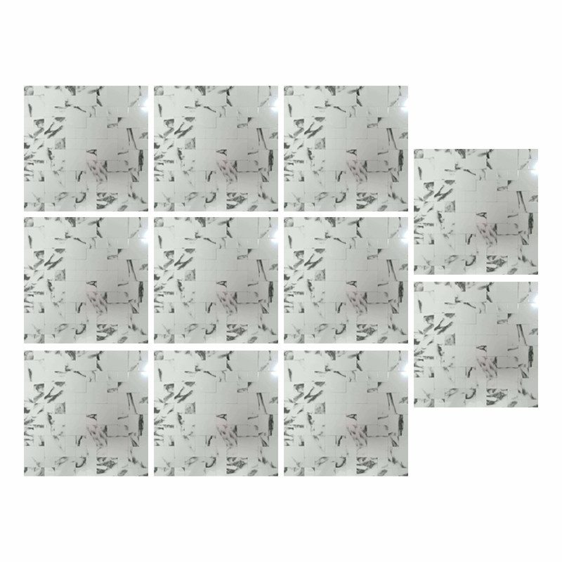 دیوارپوش مدل تایل بین کابینتی پشت چسبدار کد 20026 بسته 11 عددی