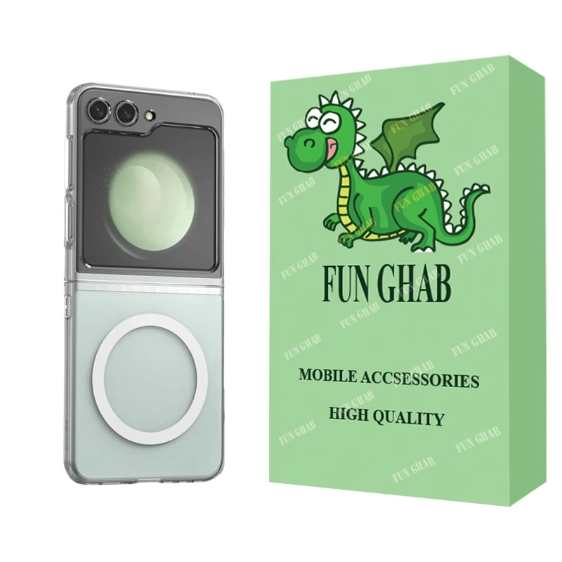 کاور فان قاب مدل مگ سیف مناسب برای گوشی موبایل سامسونگ Galaxy Z Flip5