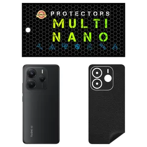Multi Nano X-F1L Model Leather Rear Skin For Xiaomi Redmi Note 14 5G (India) Mobile Phone
