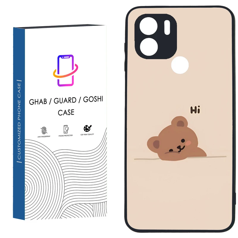 کاور قاب گارد گوشی طرح دخترانه کد 107 - TPU مناسب برای گوشی موبایل شیائومی Redmi A1 Plus