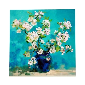 کاشی طرح گلدان سفالی کد f77