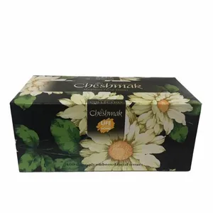 دستمال کاغذی 100 برگ چشمک مدل Marguerite124 بسته سه عددي 