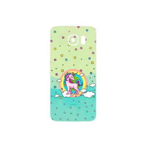MAHOOT Rainbow unicorn adventure Cover Sticker for Samsung Galaxy S6