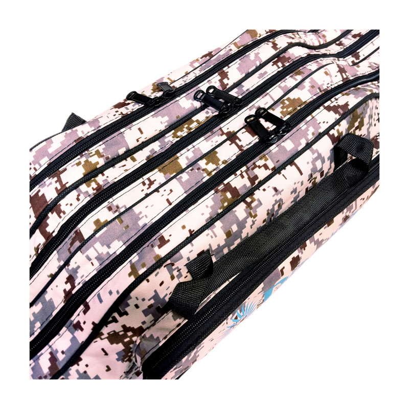کیف لوازم ماهیگیری دایوا مدل 3 زیپ استتار کد 80cm