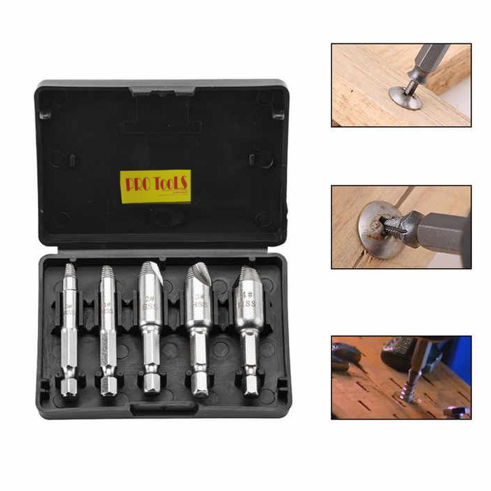 قلاویز چپ گرد پروتولز کد PRT-005 بسته 5 عددی
