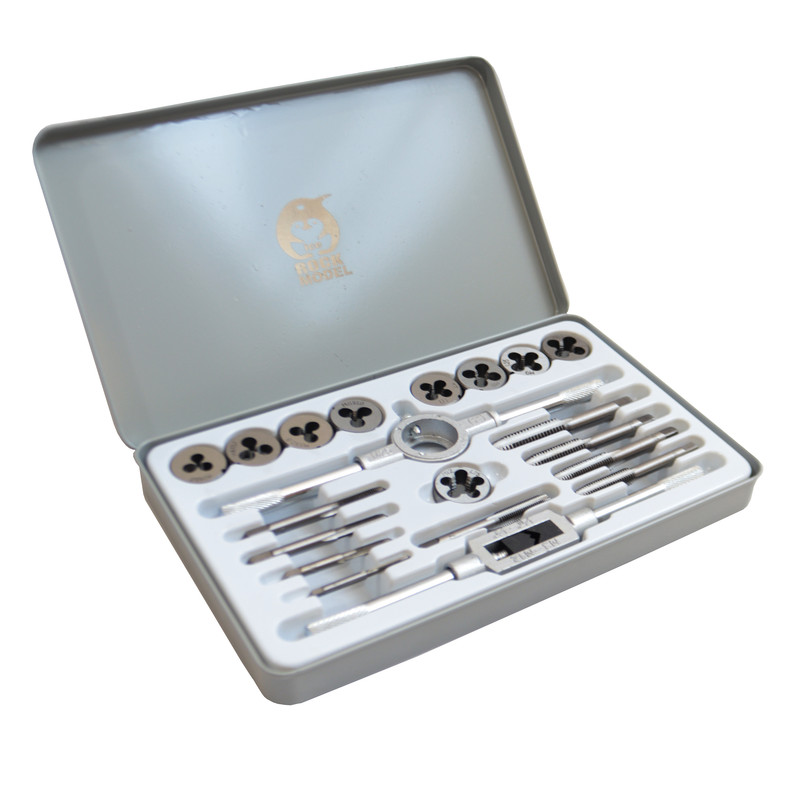 حدیده و قلاویز مدل آیس راک کد YP-3-12MM مجموعه 20 عددی