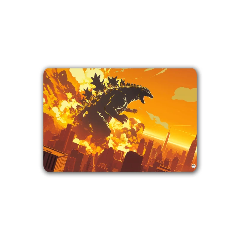 ماوس پد مخصوص بازی شادیت مدل گودزیلا کد 920 سایز 37*24 سانتیمتر